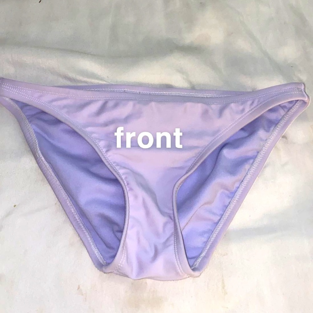 LAVENDER PURPLE BIKINI BOTTOMS !! 💜☂️🌂